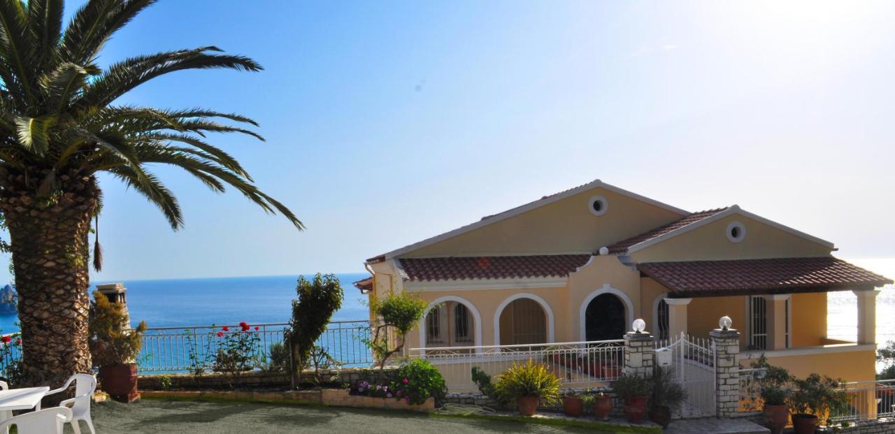 Holiday Apartments Maria With Pool And Panorama View - Agios Gordios Beach Exterior photo